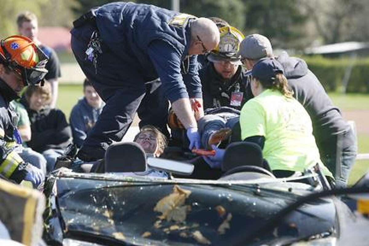 Mock DWI stirs emotion for Canastota High School students (video)