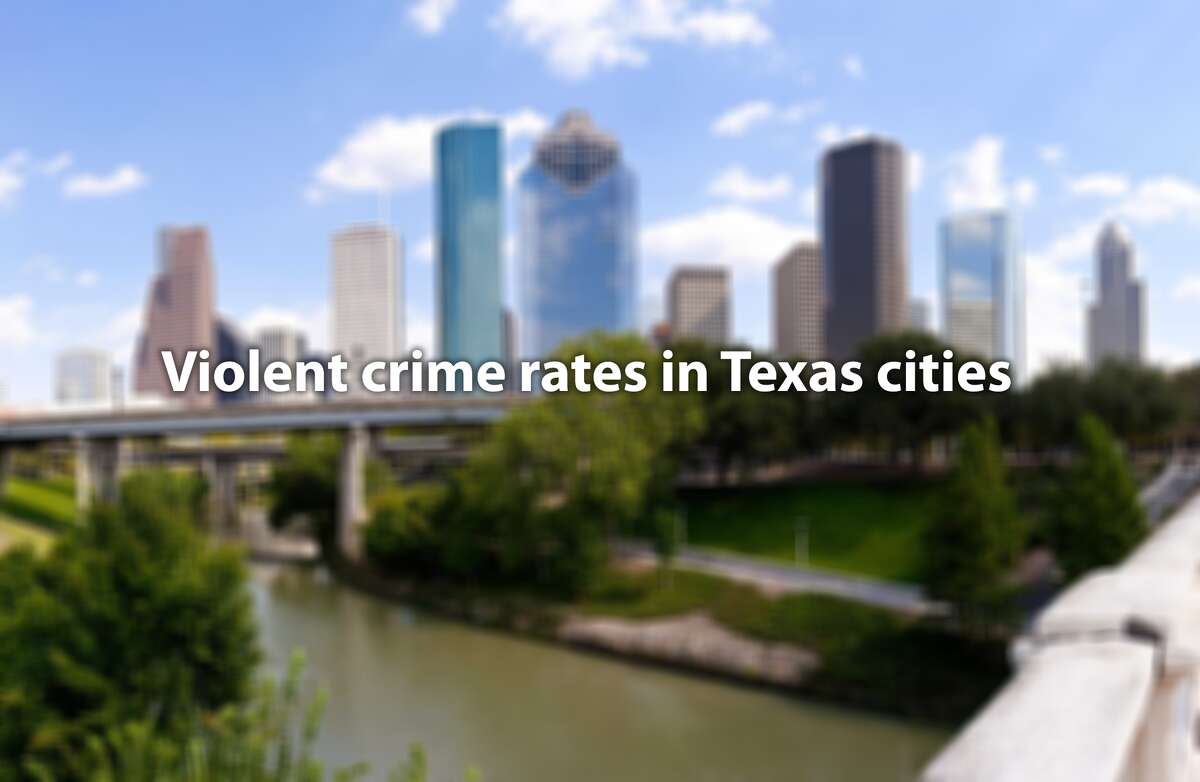 See which Texas cities have the most violent crime
