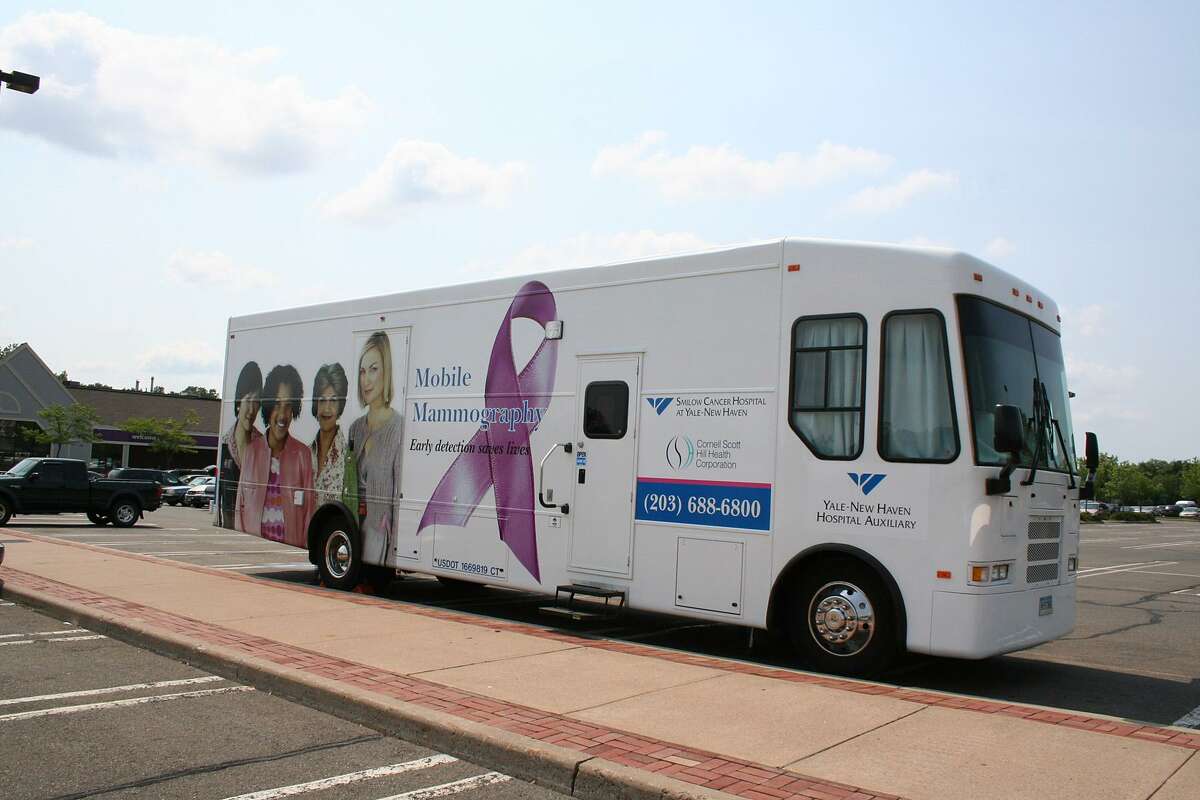 Yale-New Haven Hospital, a cornerstone sponsor of the New Haven Open at Yale, will bring its mobile mammography van to the tournament. (Photo courtesy of Yale-New Haven Hospital)