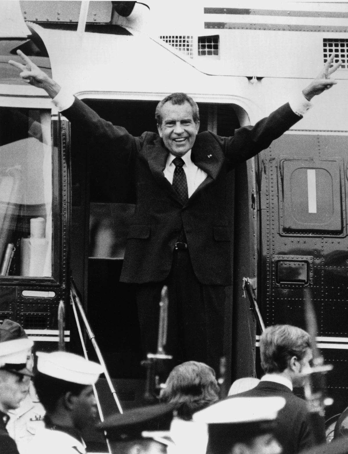 Photos: On This Day In 1974, Nixon Resigns As President