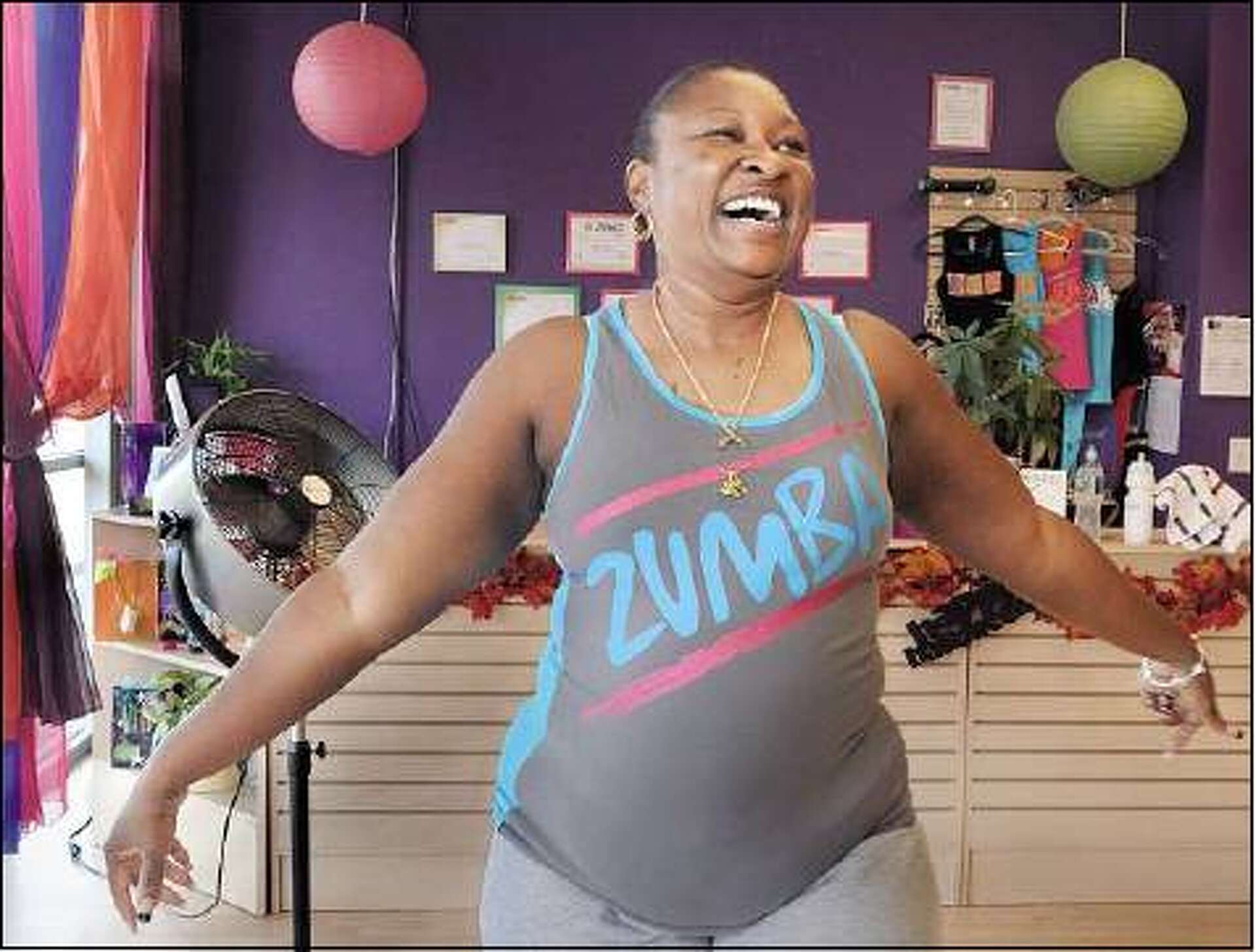 Zumba exercises have you smiling through the entire workout 'More