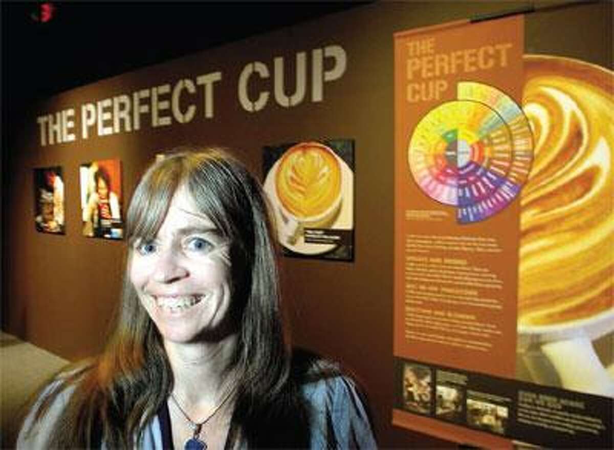 "We want to make people think about what it means when they pour their cup of coffee in the morning," says Jane Pickering, director of public programs at Yale Peabody Museum of Natural History. (Arnold Gold/Register)