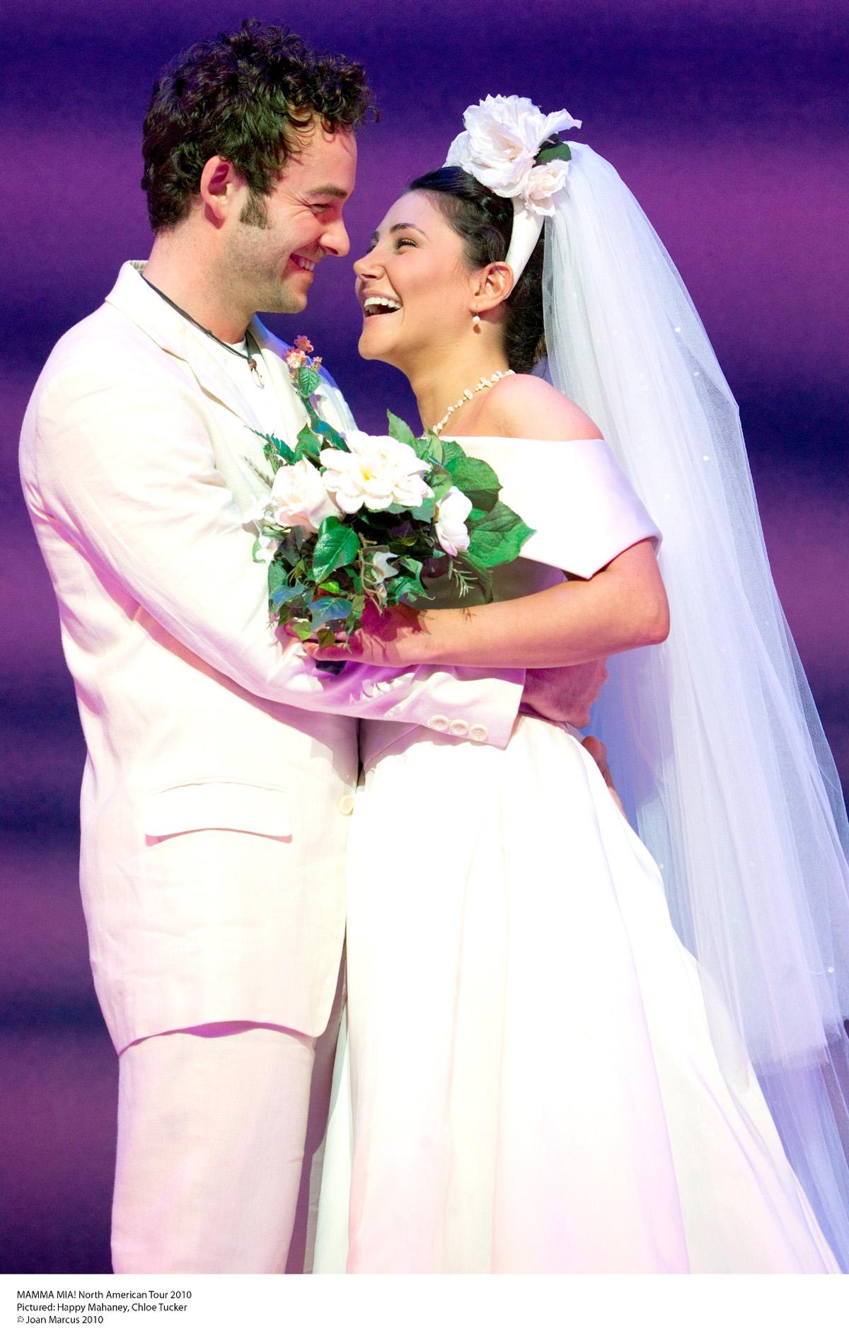 mamma mia wedding dress