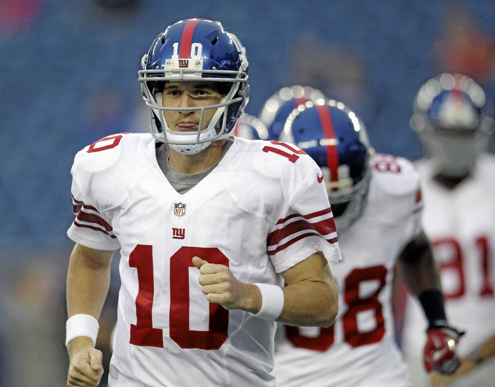 New York Giants offensive lineman Will Beatty (65) in action