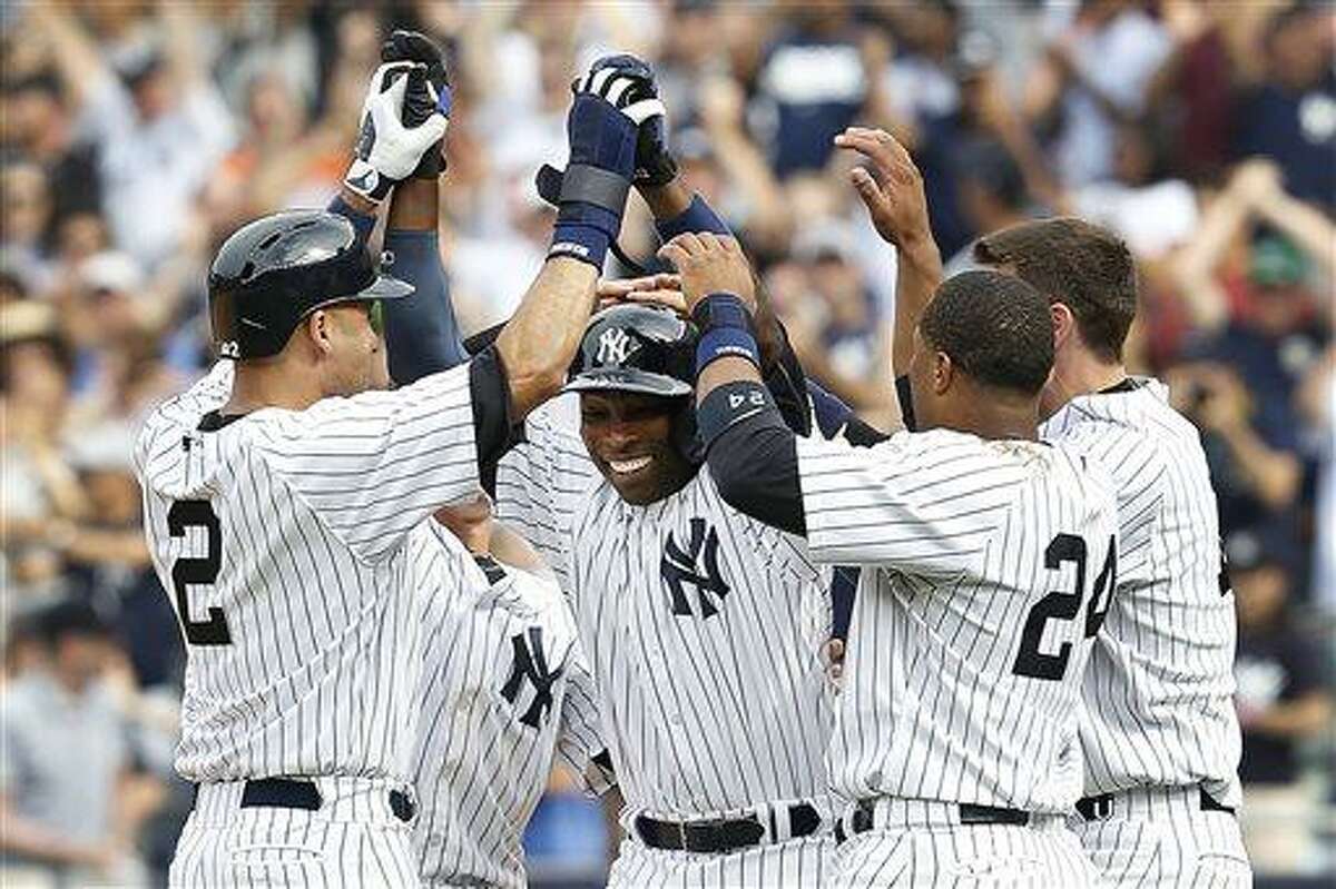 YANKEES: Derek Jeter hits home run in first game off disabled list, Alfonso  Soriano lifts Yanks past Tampa Bay Rays