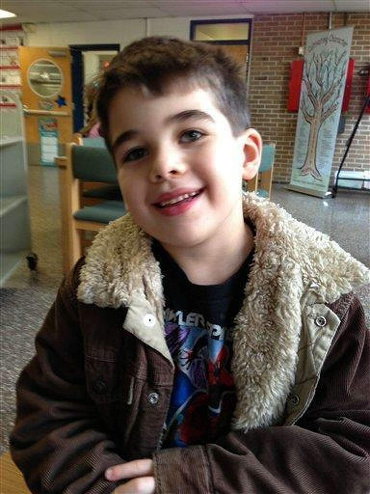 This Nov. 13, 2012 photo provided by the family via The Washington Post shows Noah Pozner. The six-year-old was one of the victims in the Sandy Hook elementary school shooting in Newtown, Conn. on Dec. 14, 2012. (AP Photo/Family Photo)