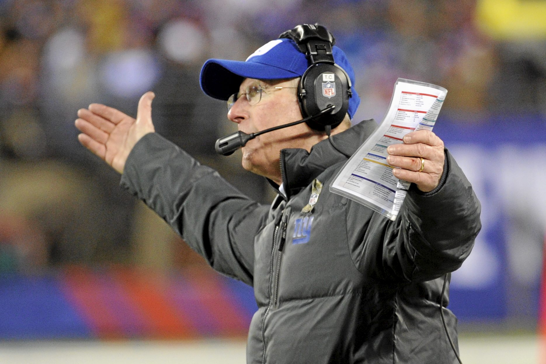 Tom Coughlin among 6 Giants semifinalists for Pro Football Hall of