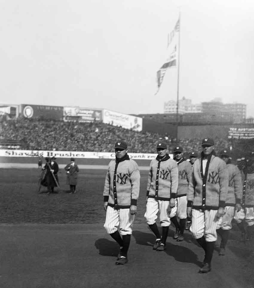 Yankee Stadium, Bronx, NY, 1923 – A personal favorite photo of mine, it was  taken just before it opened on April 18th