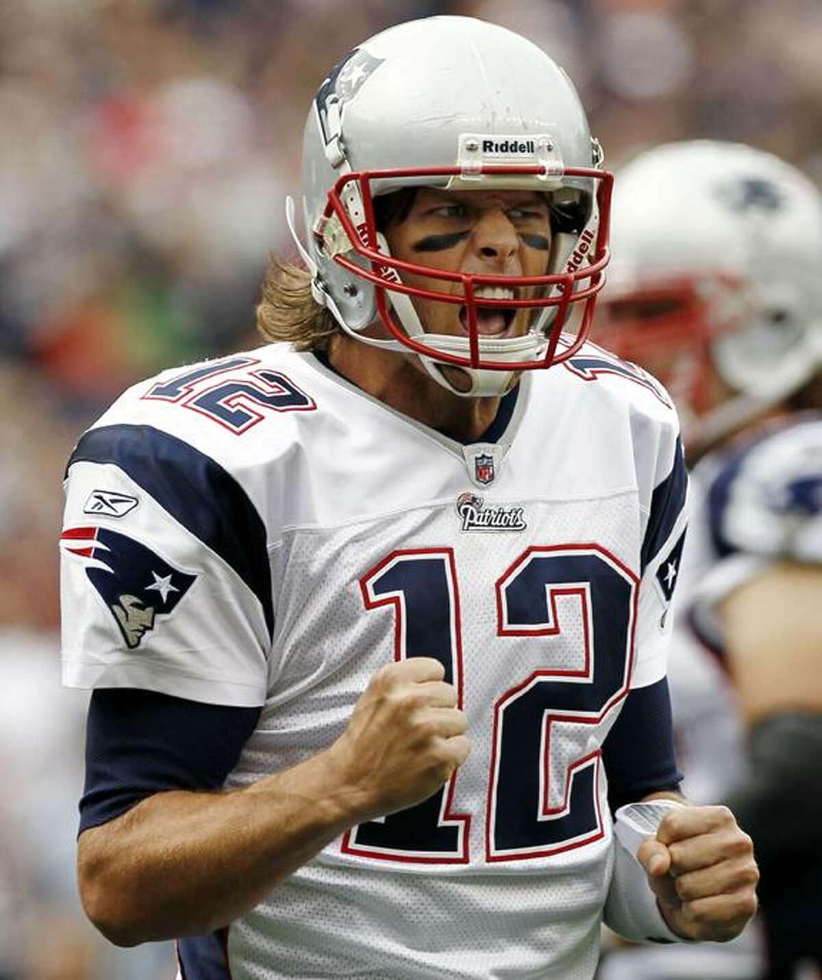 Photos: Former New England Patriots QB Tom Brady at Gillette Stadium