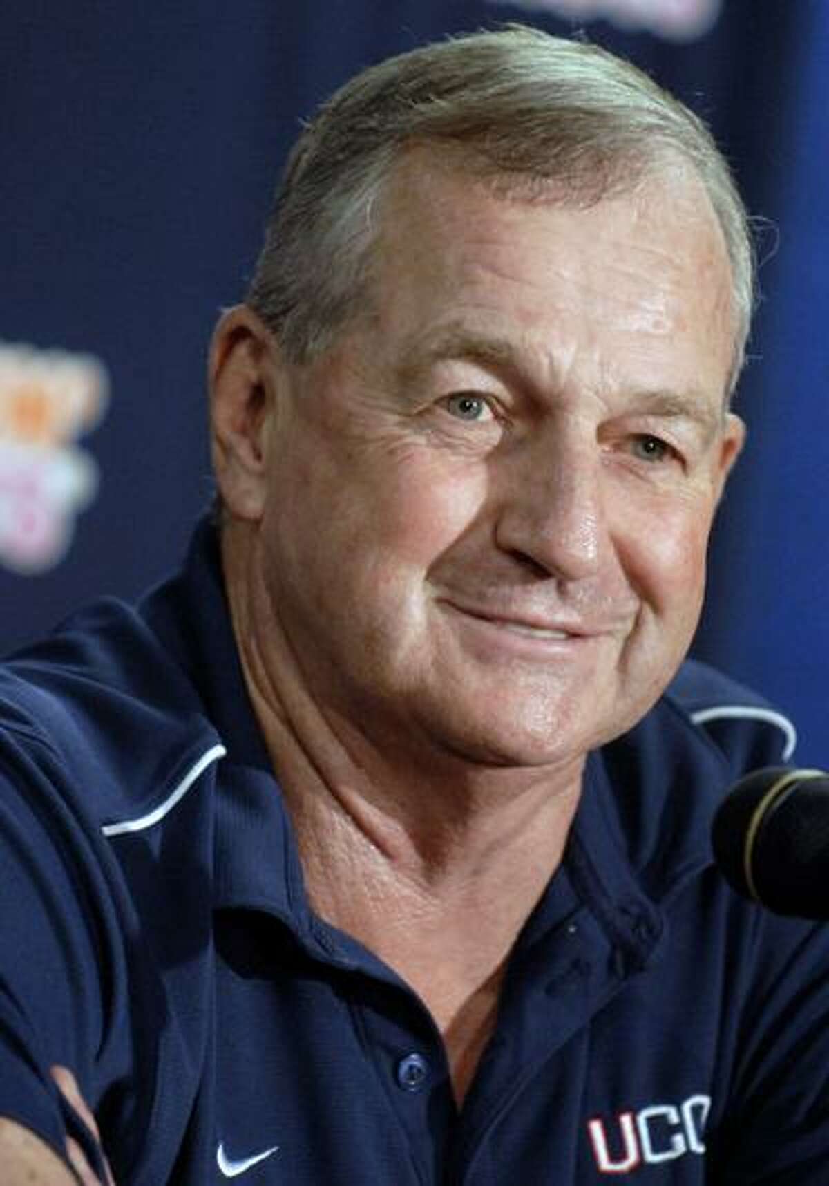 Jim Calhoun returned to his coaching duties Thursday, after a medical leave of more than three weeks forced him to miss seven games. (Associated Press)