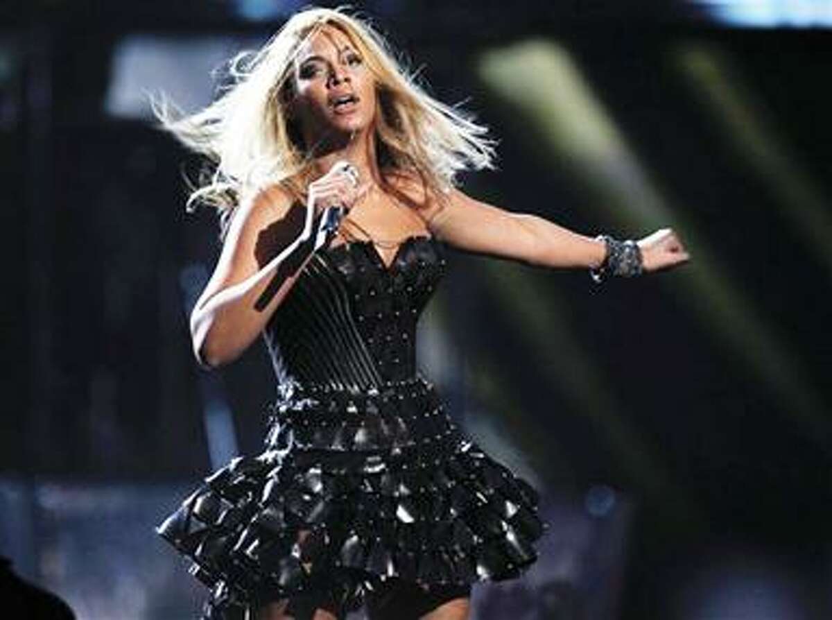 (AP) Beyonce performs at the Grammy Awards Sunday in Los Angeles.