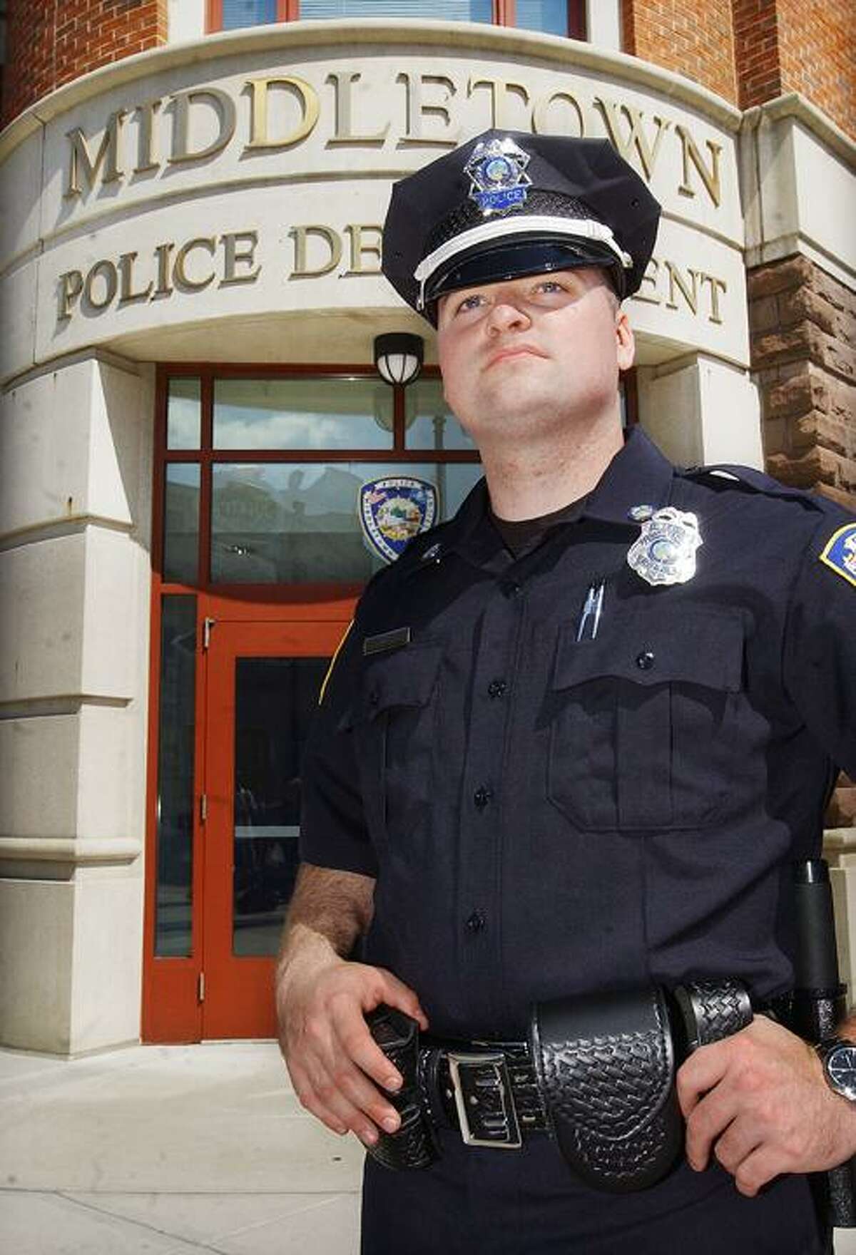 Brian Owens is the newest member of the Middletown Police Department and will start Thursday at 7:45 a.m. (Catherine Avalone