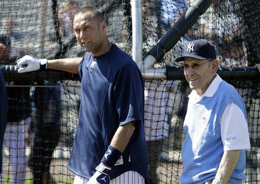 Yogi Berra at Spring Training