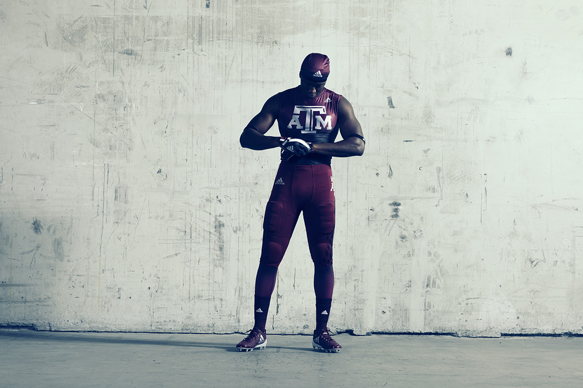 Texas A&M & adidas Unveil Special Edition Bright Lights