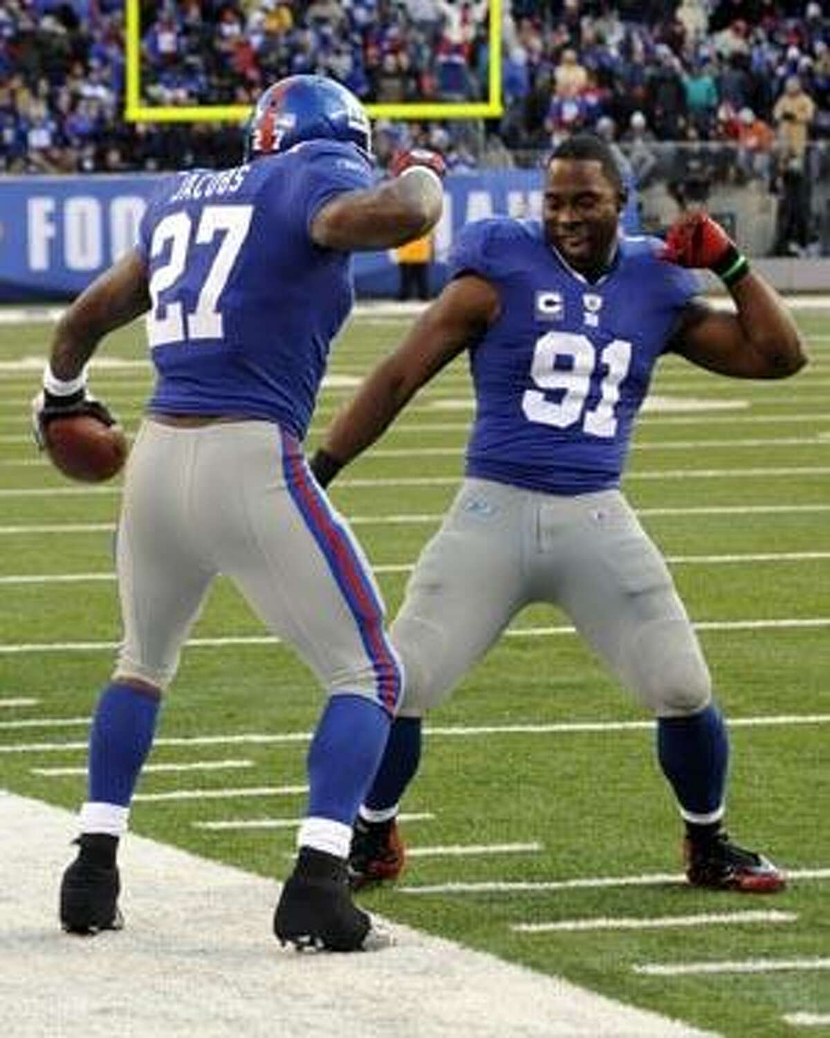 Giants run all over Redskins