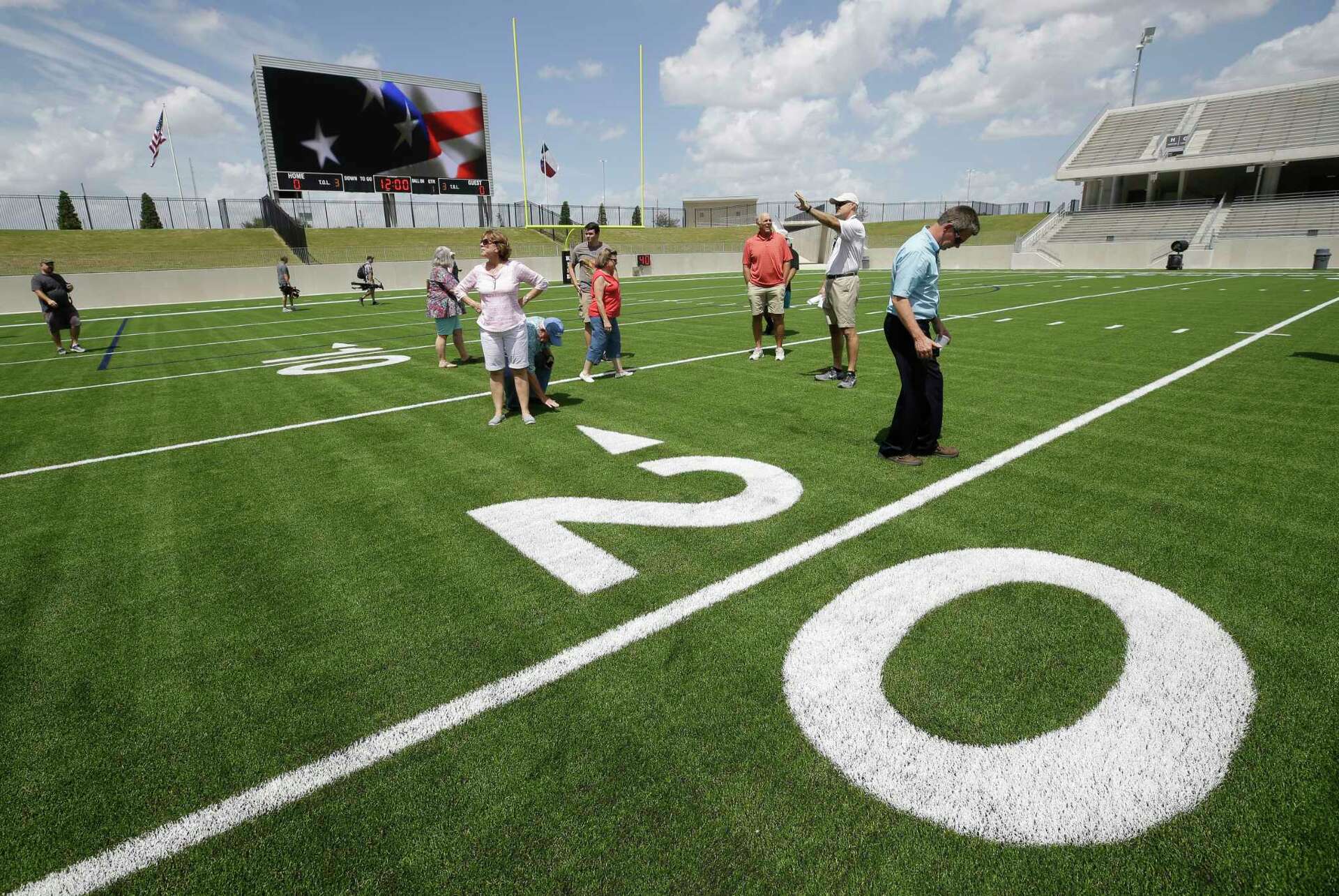 Katy High School Football Stadium Katy ISD Promotes Lance Carter To