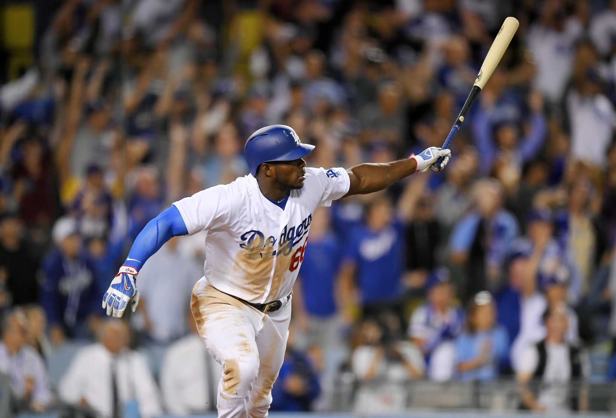 L.A Dodgers--Yasiel Puig Away Jersey for Sale in San Antonio, TX