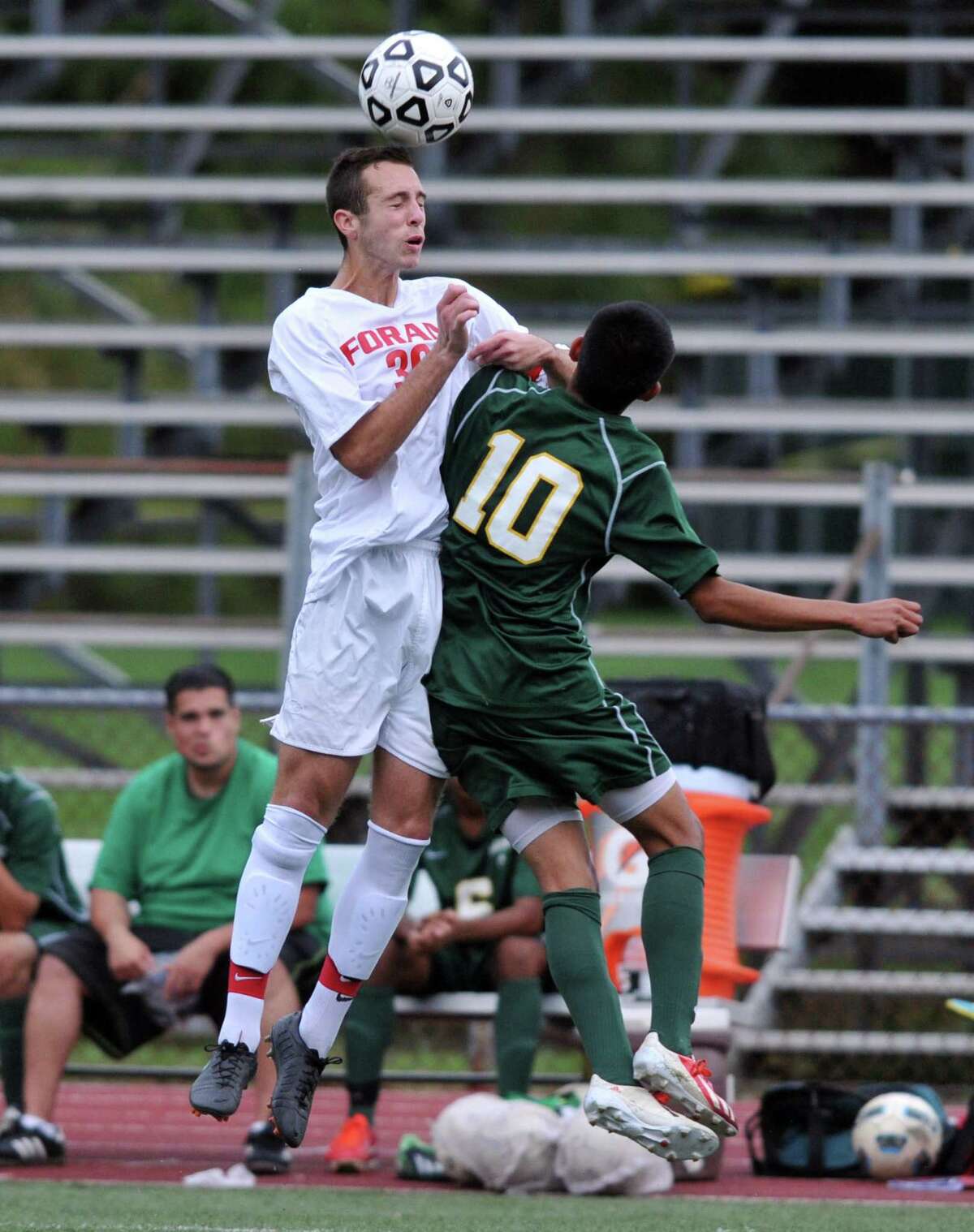 Photos Hamden at Foran boys soccer