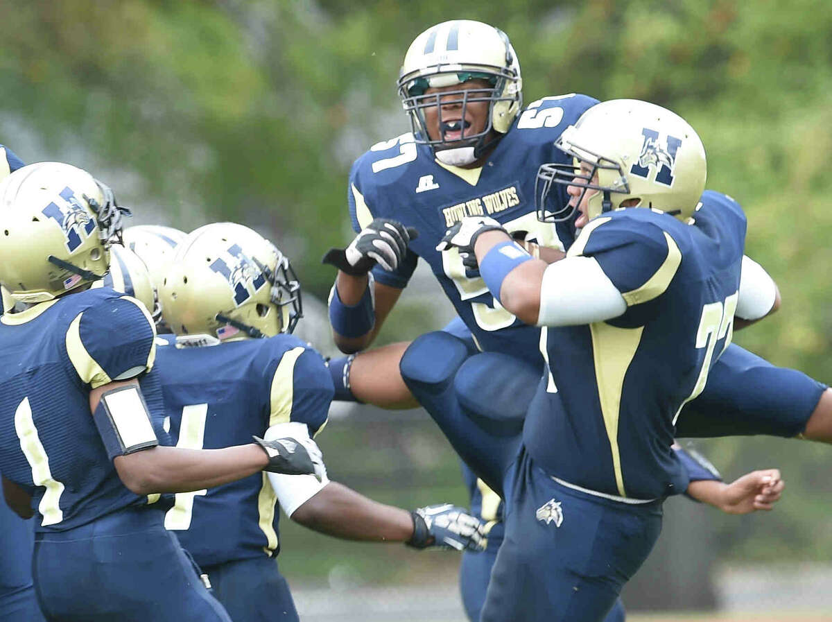 PHOTOS of Hyde Leadership Academy Football vs. Lewis Mills H.S.