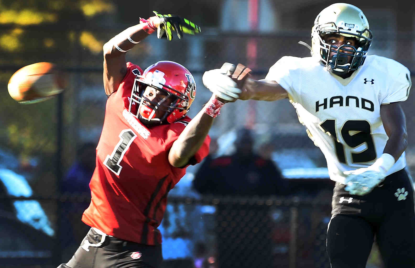 PHOTOS of Wilbur Cross H.S. Football vs. Hand H.S. in New Haven