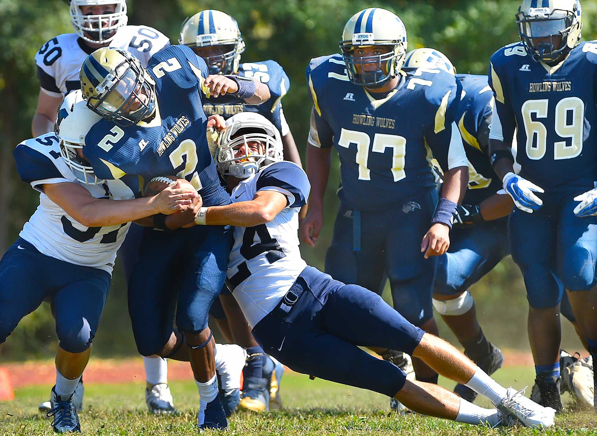 Photos: Morgan def. Hyde Leadership, 41-21