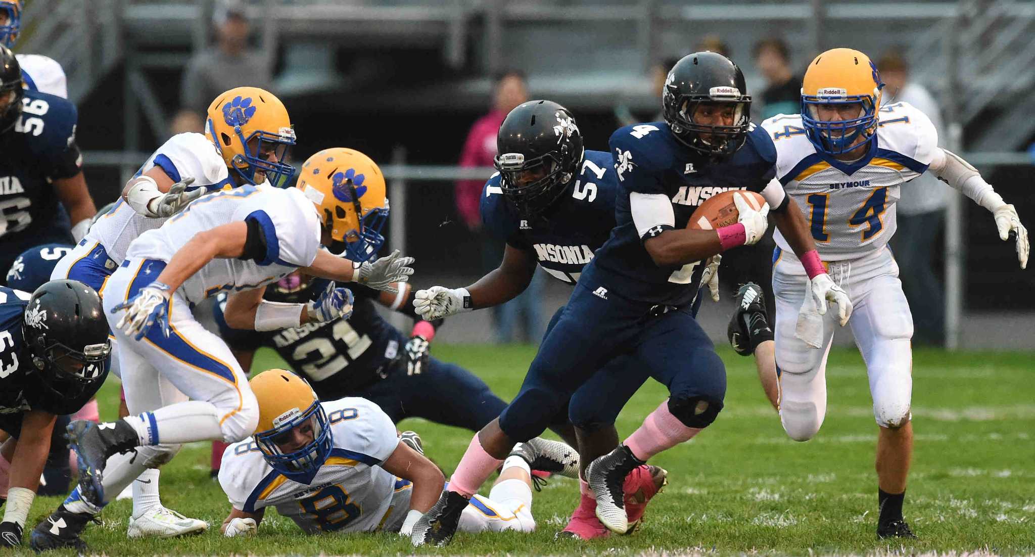 PHOTOS of Ansonia High School football vs. Seymour H.S.