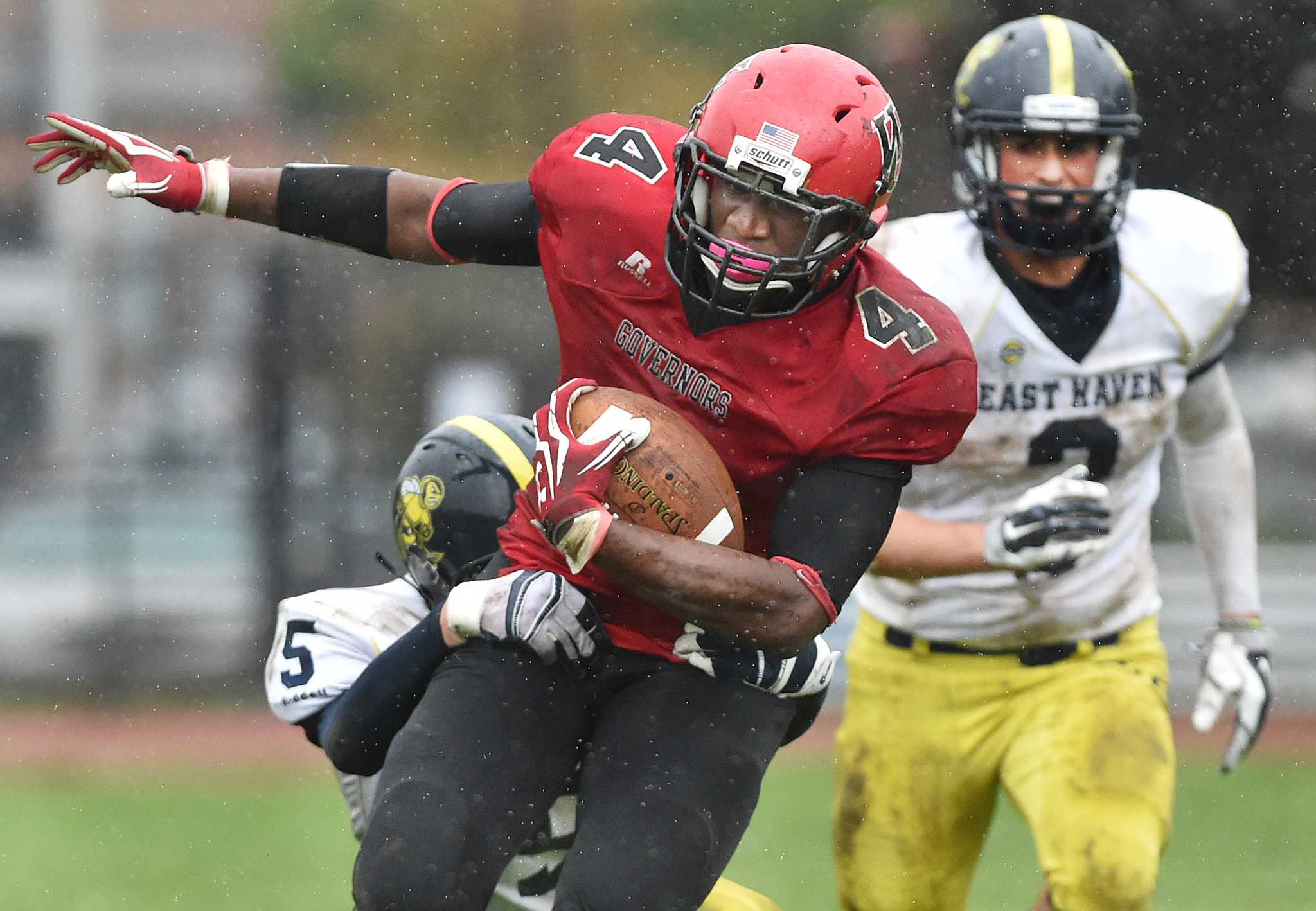 Photos: Wilbur Cross football defeats the East Haven, 60-18