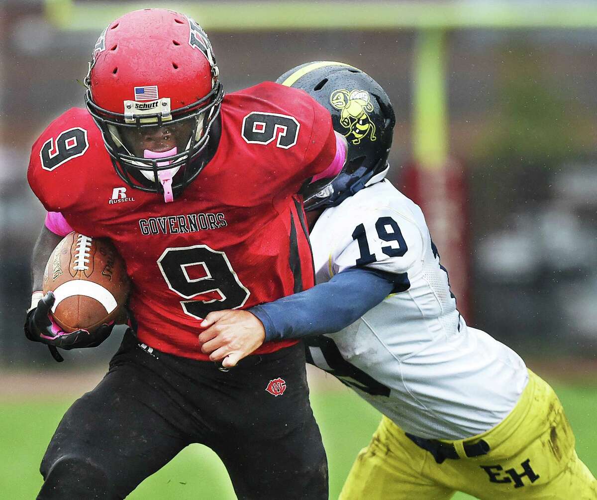 Photos: Wilbur Cross football defeats the East Haven, 60-18