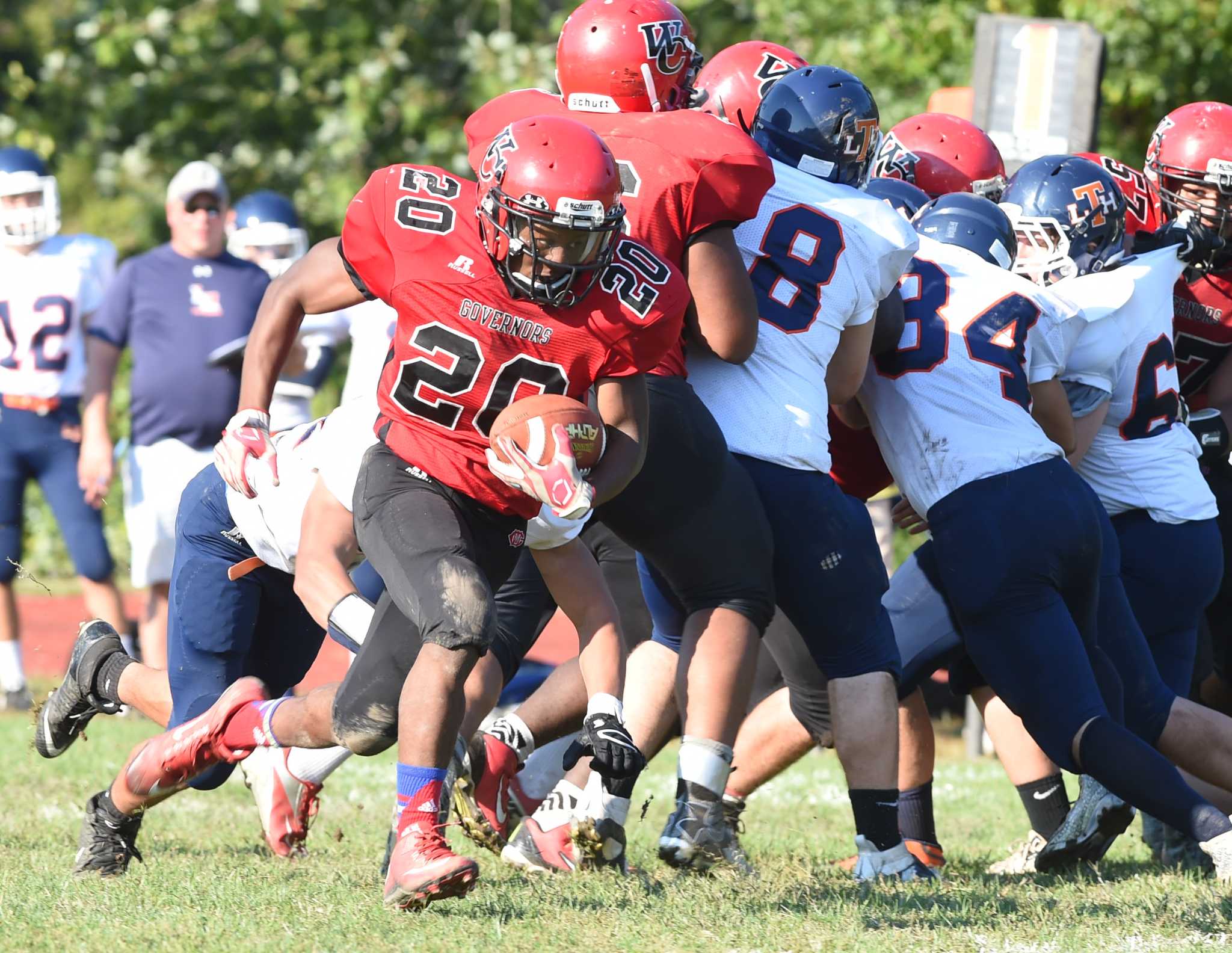 Photos of Wilbur Cross vs. Lyman Hall Football