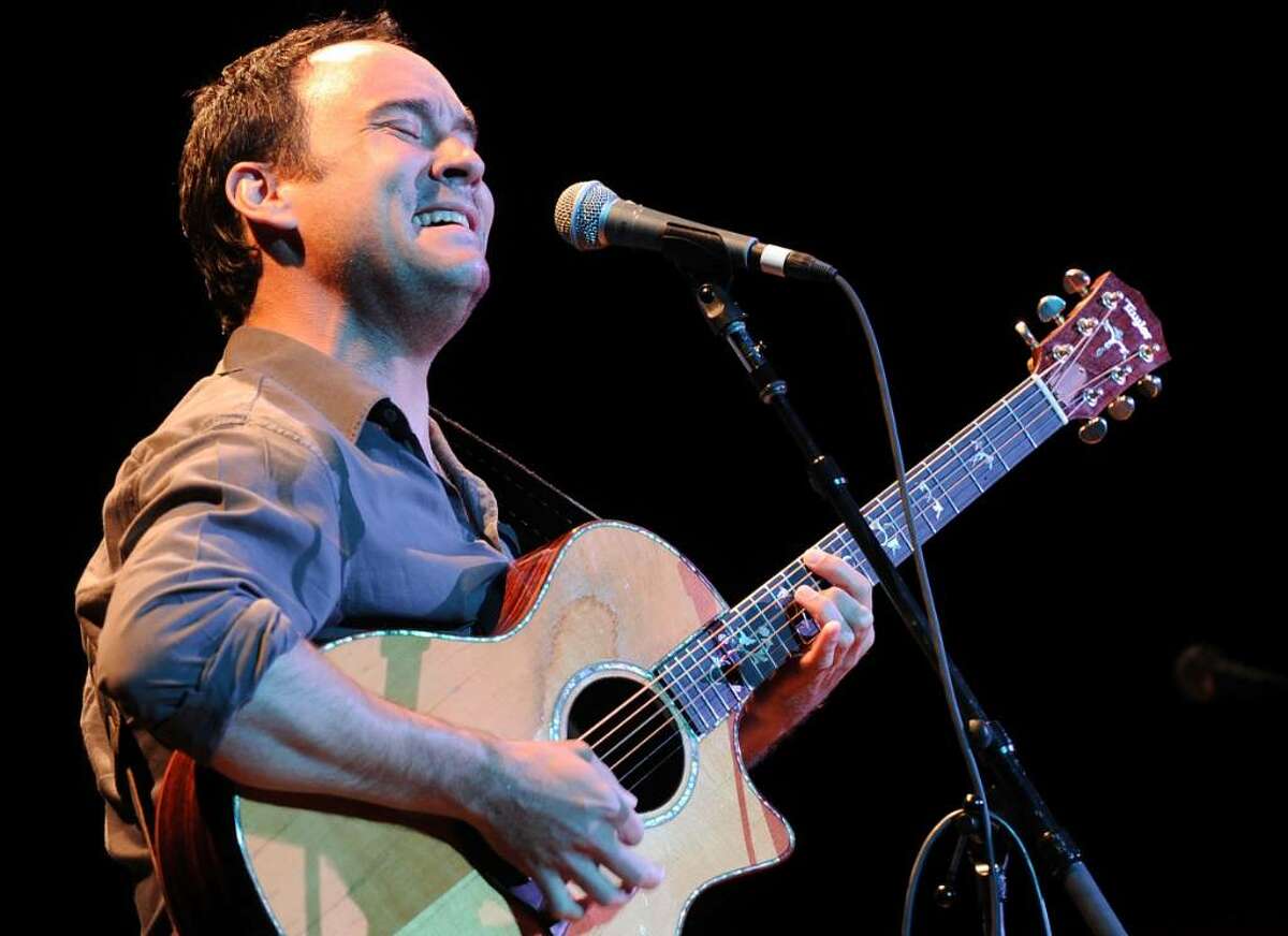 In this Getty Images photo, singer/songwriter Dave Matthews performs during the "Music Saves Mountains" benefit concert at the Ryman Auditorium on May 19 in Nashville, Tenn. The Dave Matthews Band is scheduled to play a benefit concert June 26 at Greenwich's Belle Haven Club.