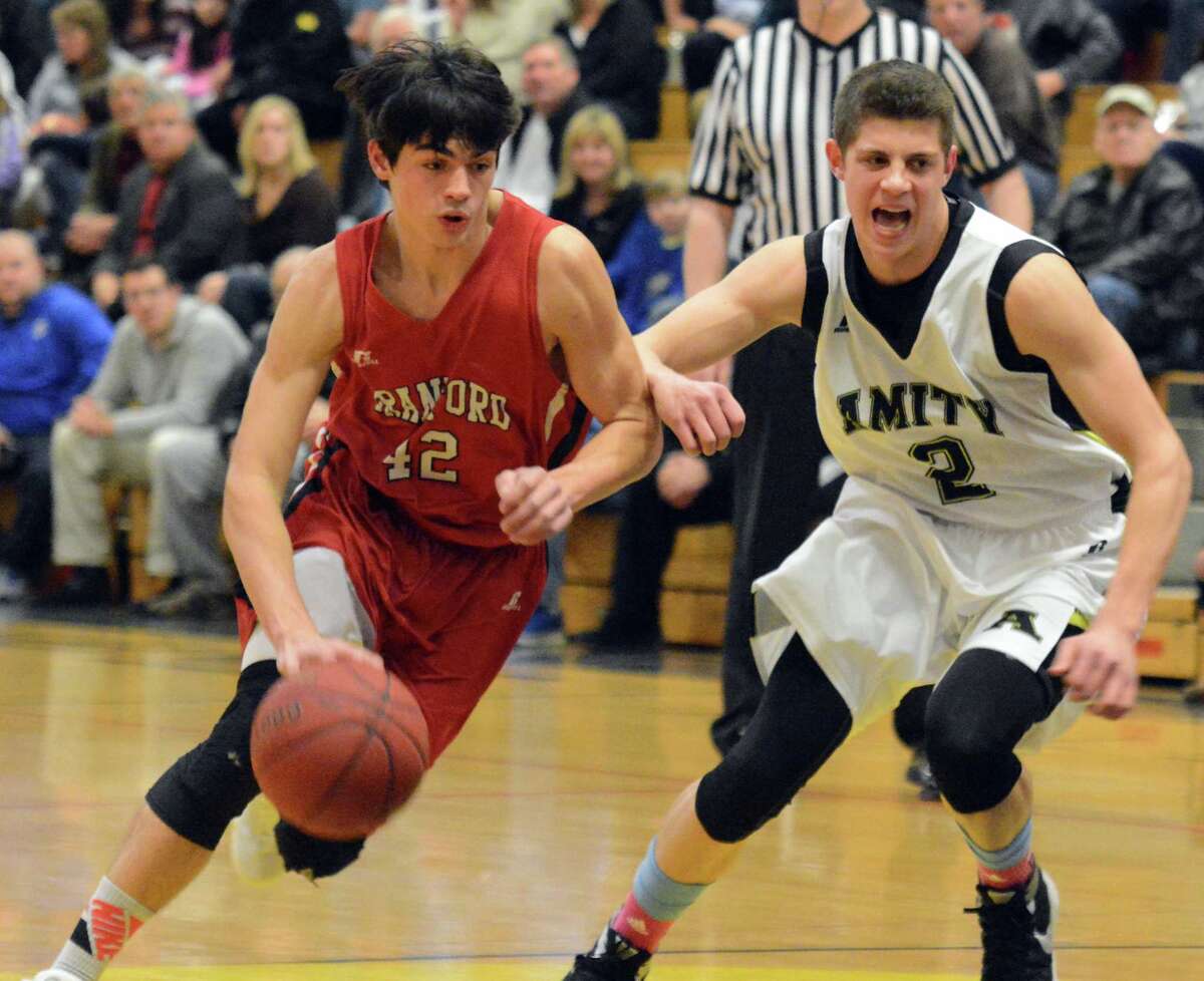 PHOTOS Amity vs. Branford boys basketball