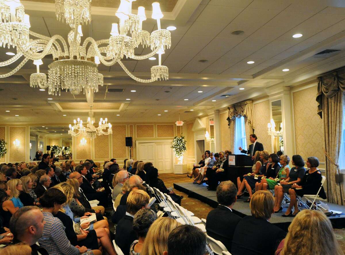 The YWCA 2016 Spirit of Greenwich Awards ceremony at the Greenwich Country Club. The Spirit Award honors women who exemplify volunteerism and philanthropy in the Greenwich community. Ten outstanding women will be honored at the annual banquet set for Sept. 27.