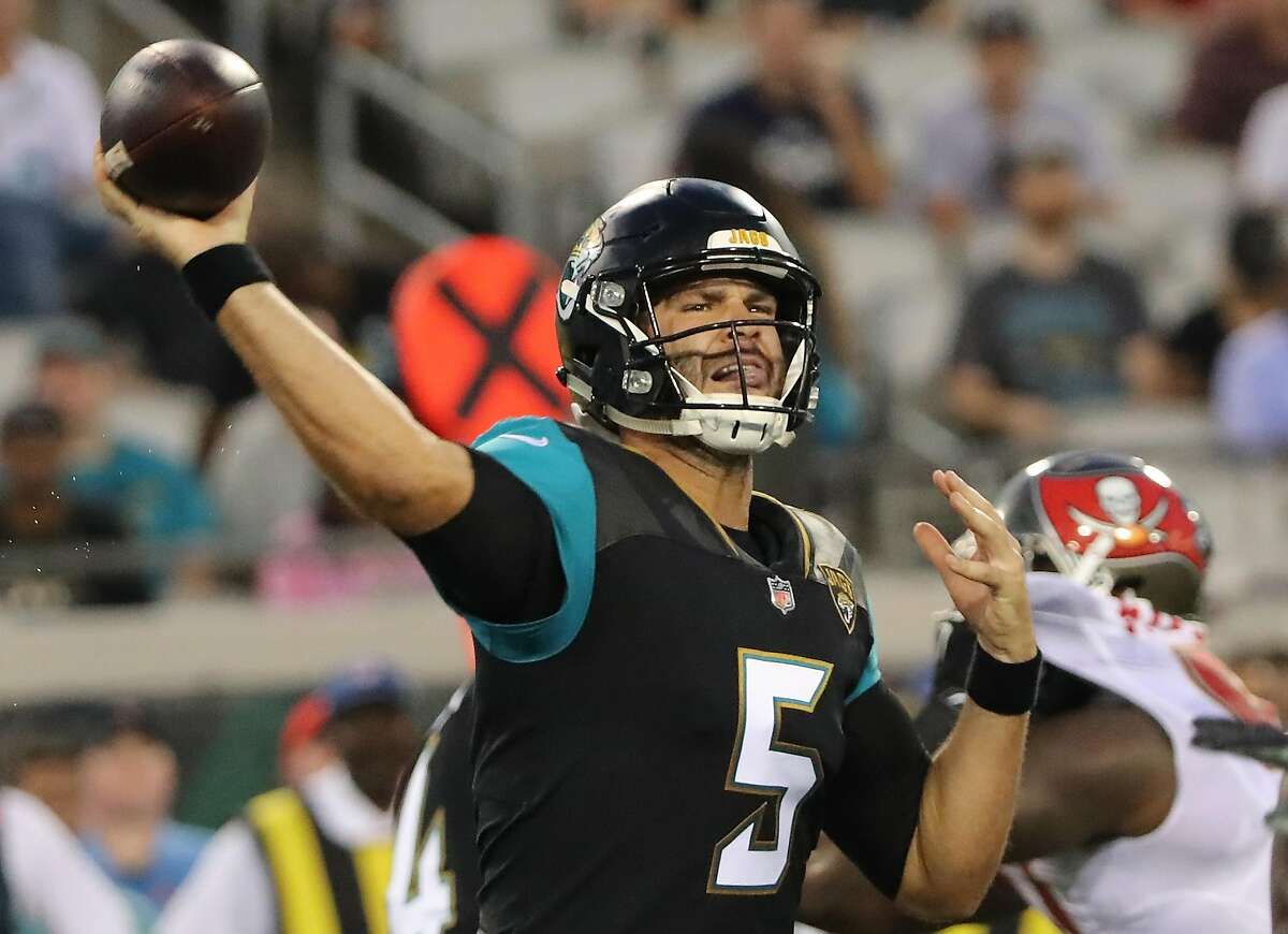 Blake Bortles' starting job with Jaguars in jeopardy