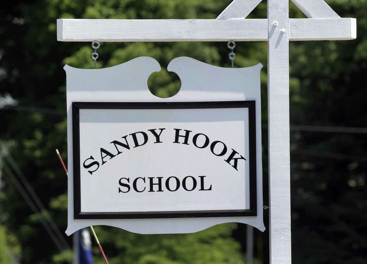The media and the general public got their first look Friday, July 29, 2016, at the new Sandy Hook Elementary School school built to replace the one where 20 first-graders and six educators were massacred in December 2012.