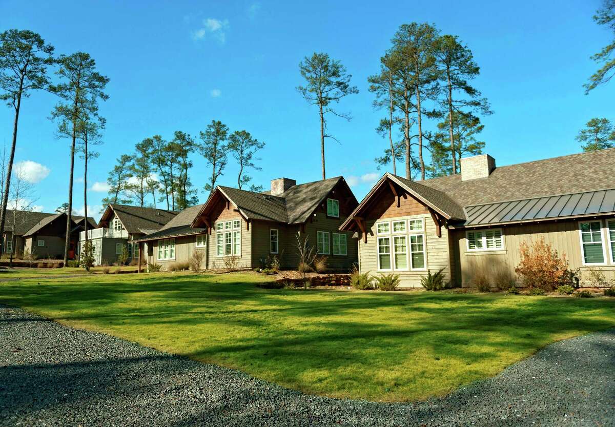 Cottages in Bluejack National are freestanding condos, with three to four bedrooms, ranging from 1,850 to 2,400 square feet. They currently selling from the high $700,000 to mid $900,000s.About 96 planned in Bluejack National, a resort-style community and private club with a Tiger Woods-designed golf course in Montgomery.