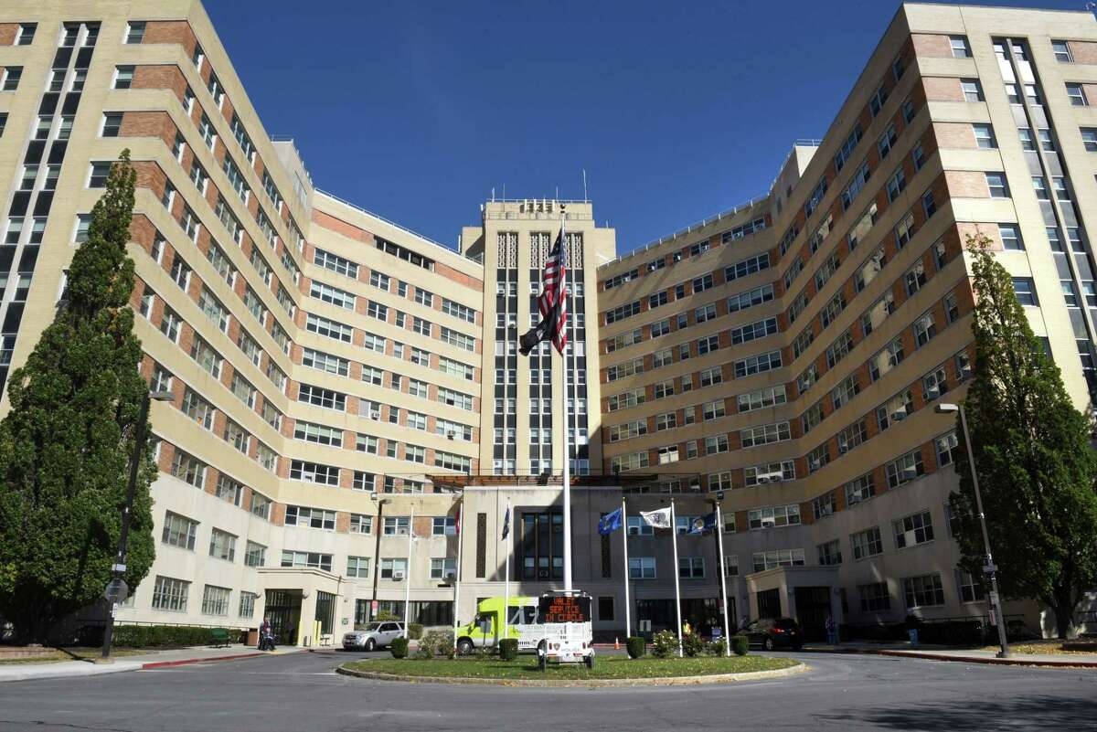 Exterior of the Albany Stratton Veterans Affairs Medical Center on on Wednesday, Oct. 12, 2016, in Albany, N.Y. (Lori Van Buren / Times Union archive)