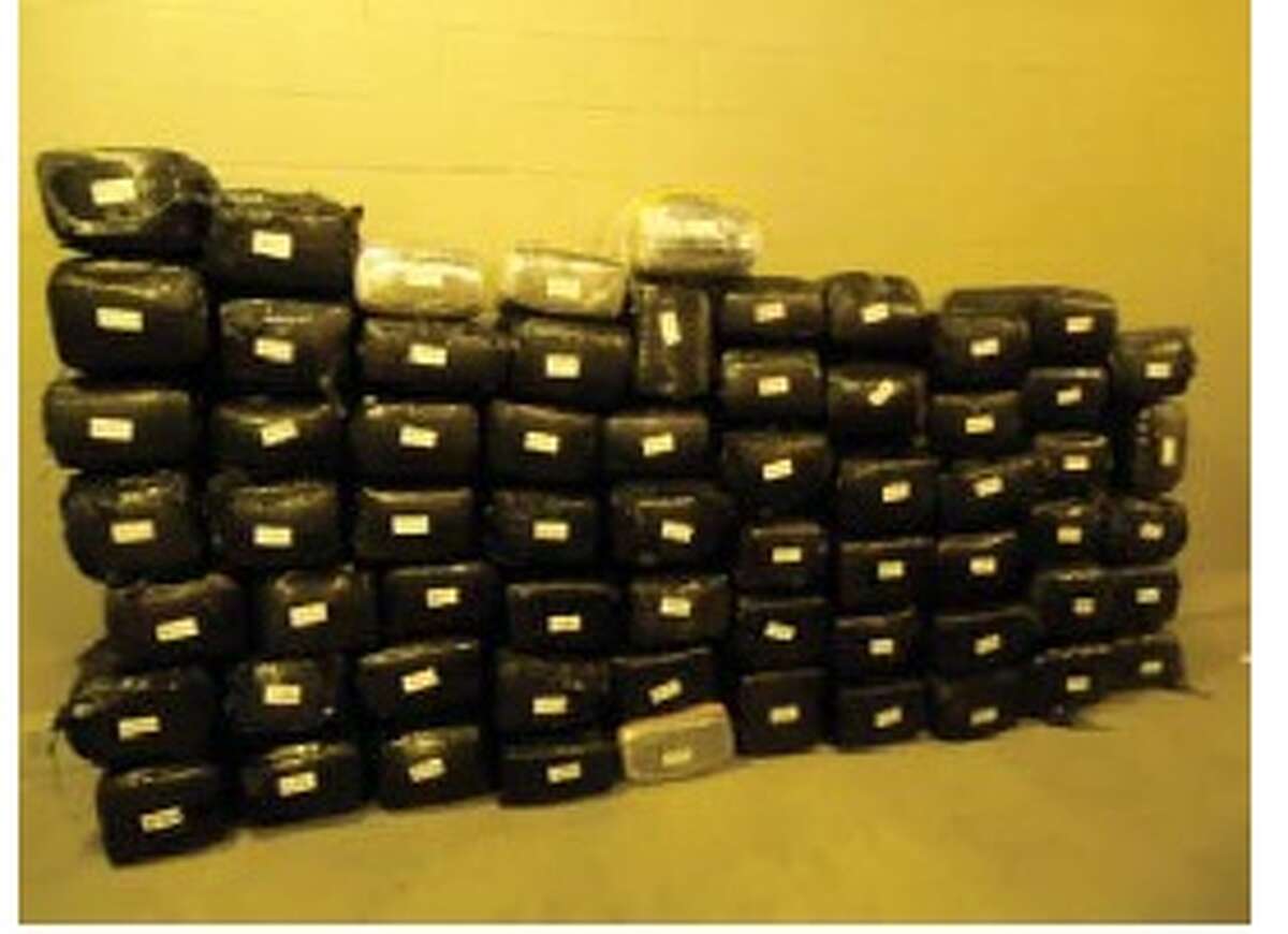 U.S. Border Patrol recently seized over 1,500 pounds of marijuana at the checkpoint on Interstate 35.