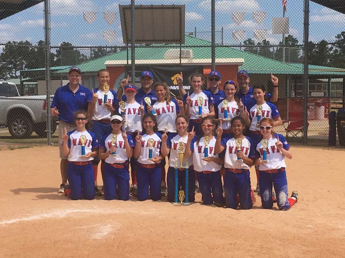 West U Wave finish third in state softball