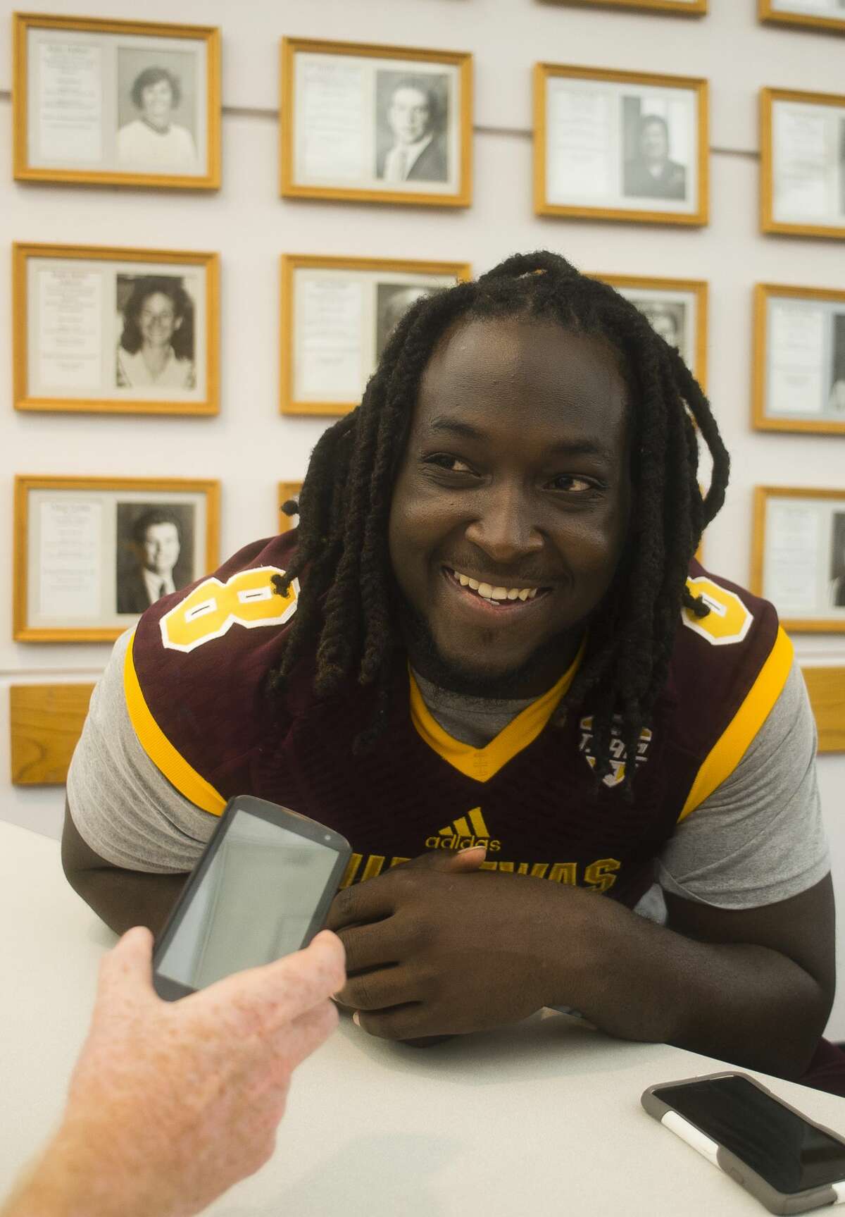 Central Michigan University football media day
