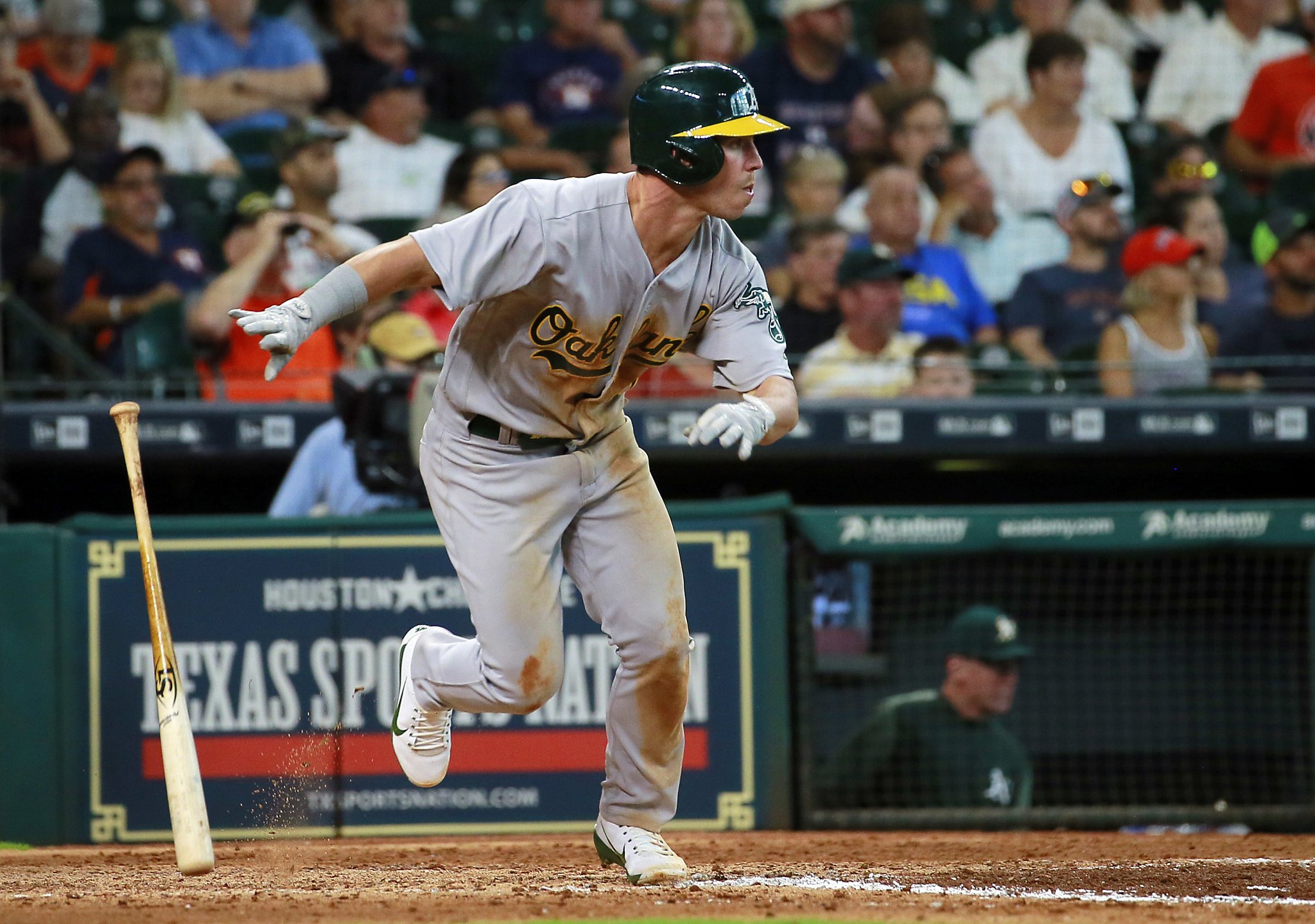 A's rookie Boog Powell hopes to meet Orioles great Boog Powell