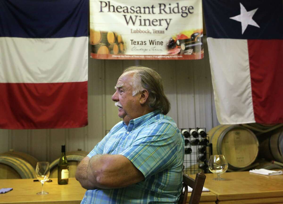 Bobby Cox, owner of the Pheasant Ridge Winery just north of Lubbock, TX on Tuesday, Aug. 8, 2017.