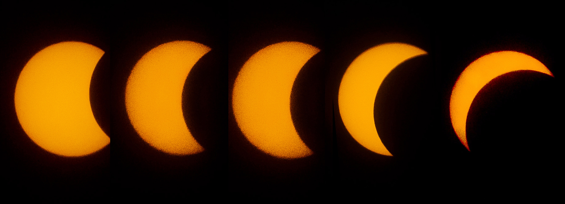 Midland residents watch solar eclipse