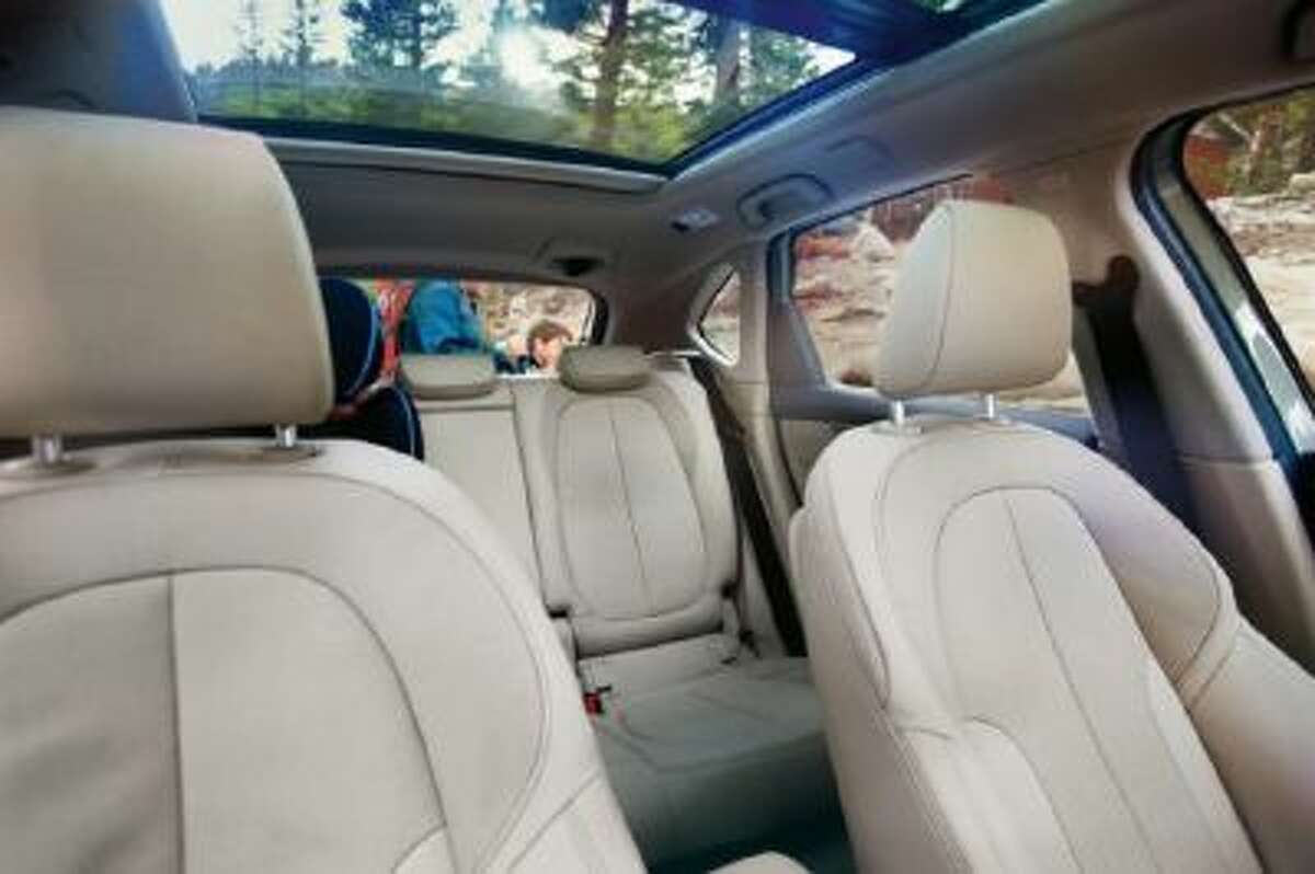 BMW 2-Series Active Tourer has a clever flexible seating system.