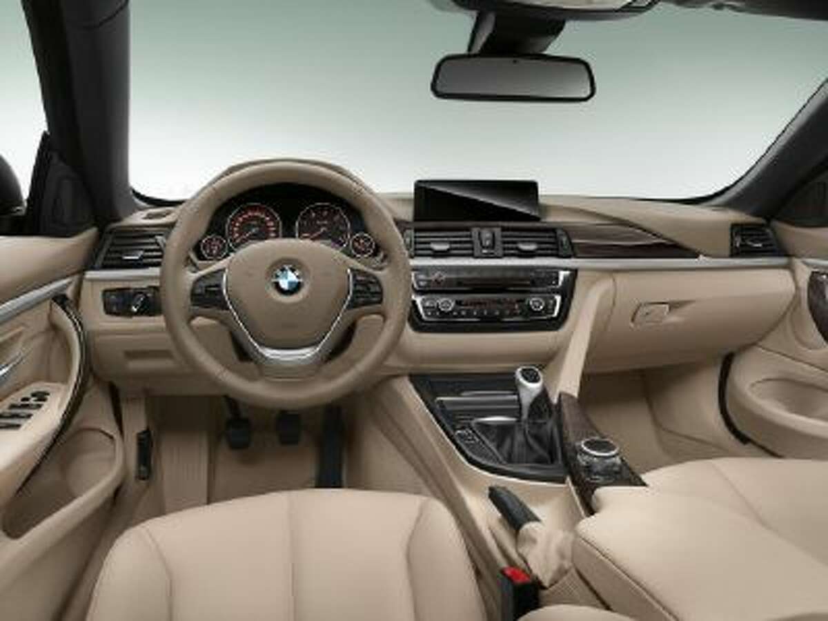 BMW 4 Series Convertible -- interior.
