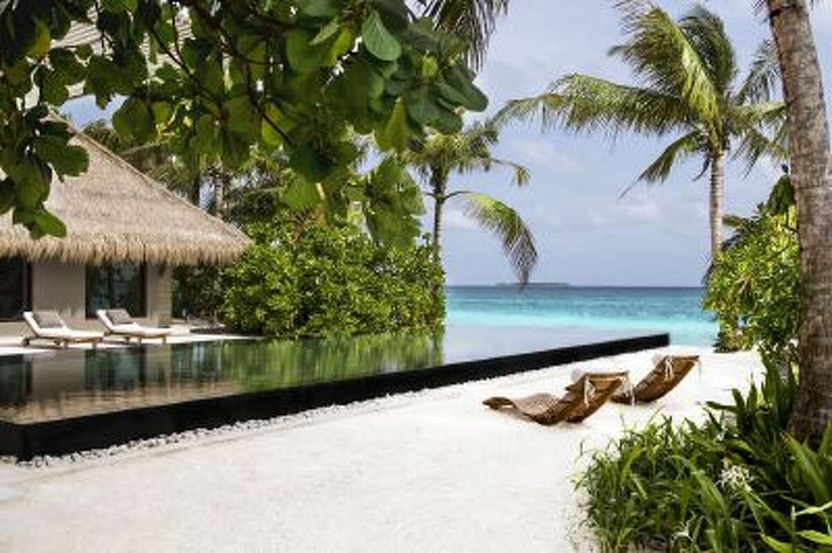 The new Cheval Blanc Randheli resort in the Maldives includes 45 suites.