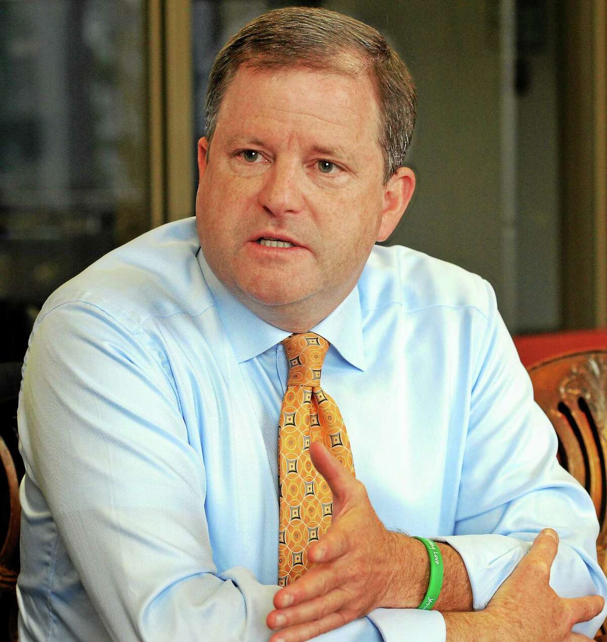 State Sen. John McKinney has been endorsed by both The Hartford Courant and The Day of New London. (Mara Lavitt -- New Haven Register)