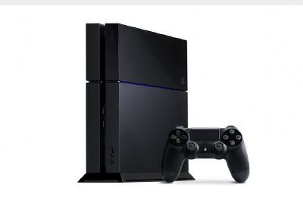 This undated photo provided by Sony shows the Sony Playstation 4. The latest Playstation 4 and its on-screen user interface has been streamlined, with a horizontal bar of large icons for games and apps.