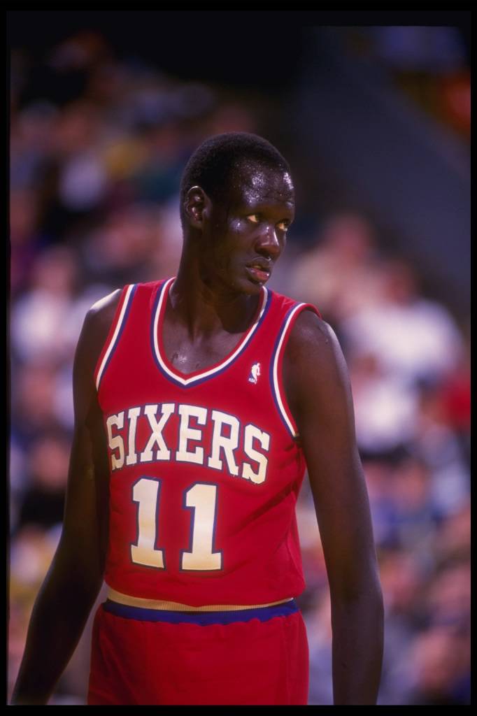 Manute Bol Philadelphia monetary 76ers