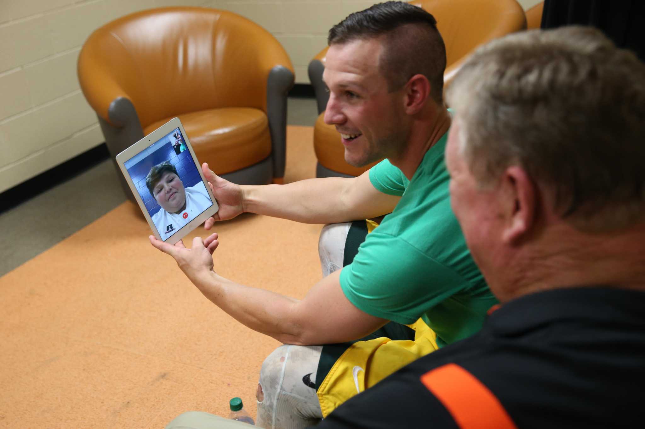 An A's outfielder named Boog Powell finally met Orioles legend Boog Powell