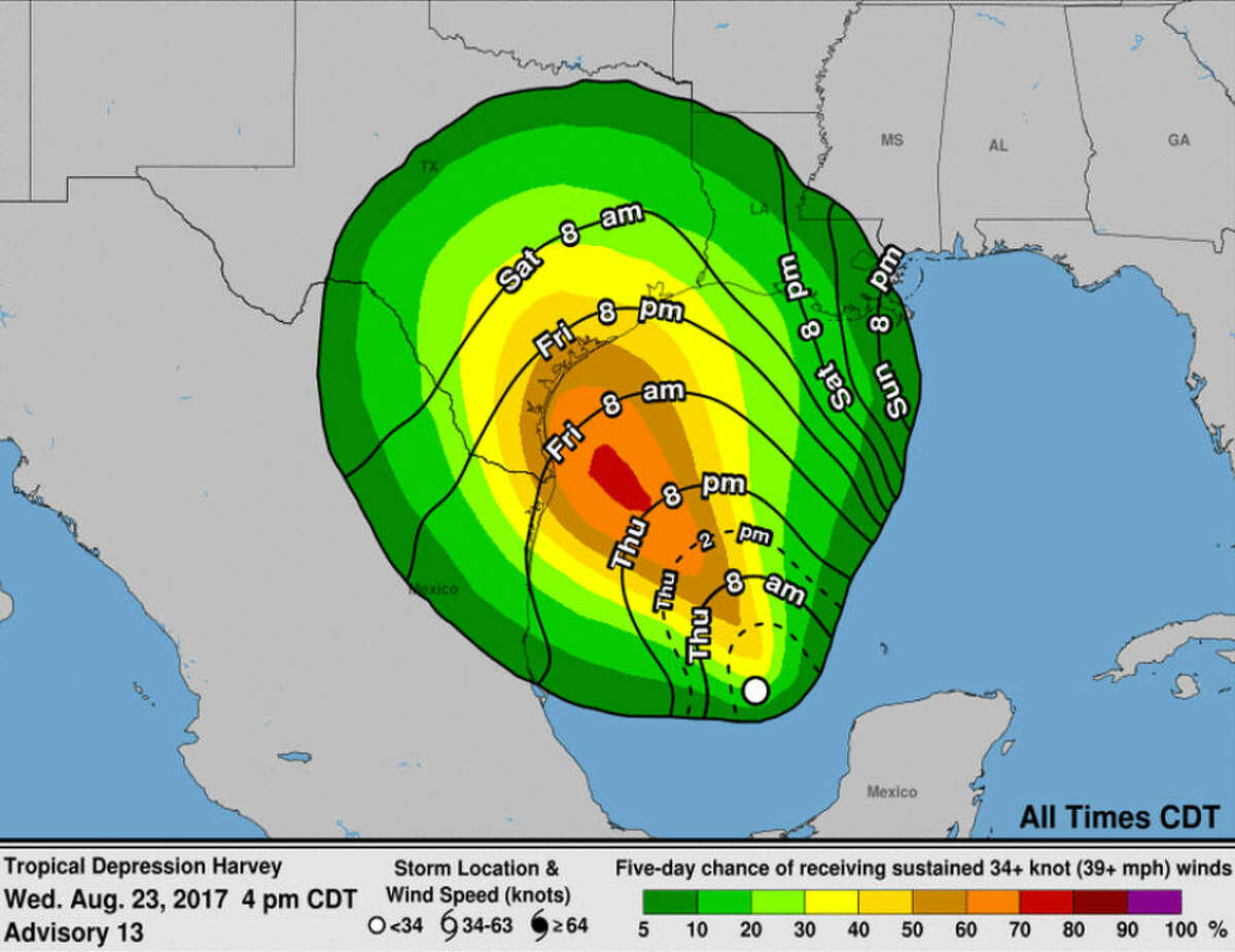 Tropical Storm Harvey Forecasts, satellite, radar & maps to explain